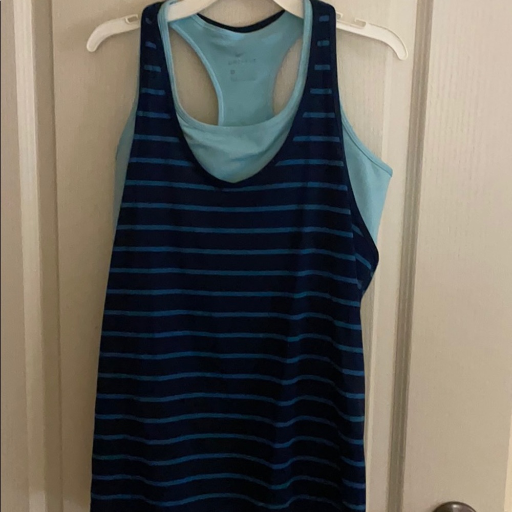 Nike Bra attached to Tank